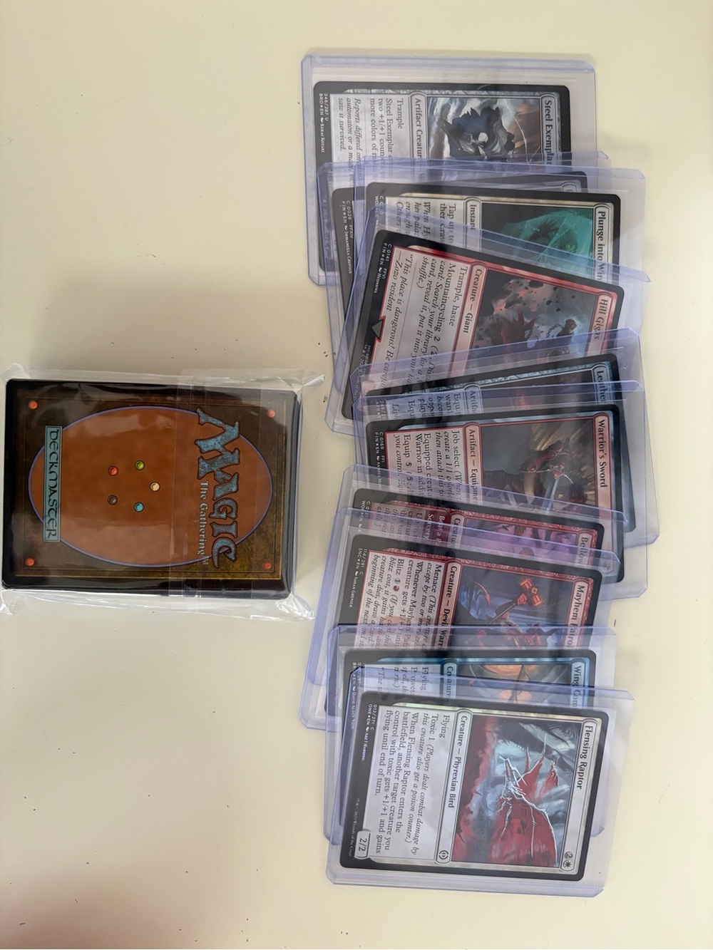 Magic: The Gathering Black and Red Trading Card Lot - Kids Toys Trading Cards